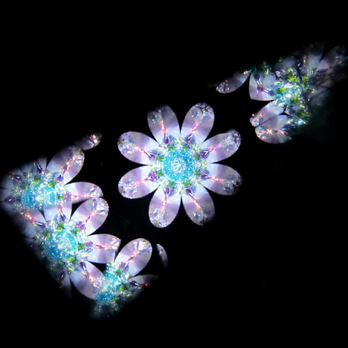 フロレンティン ブルーグリーン万華鏡 その他インテリア雑貨