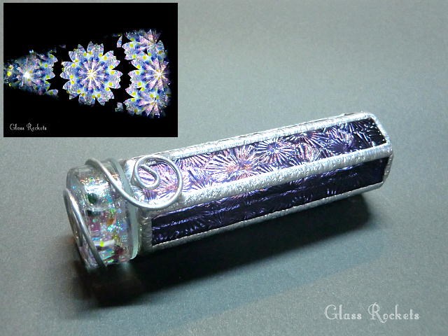 フロレンティン パープル万華鏡 ステンドグラス