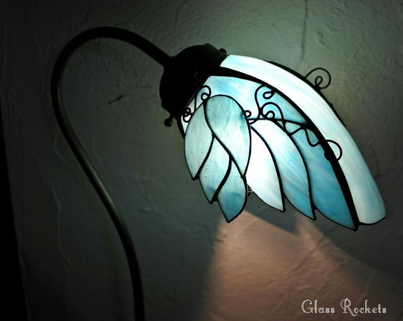 送料無料 ステンドグラス 天使のグースランプ 卓上 照明 ギフト 