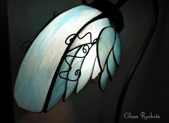 送料無料 ステンドグラス 天使のグースランプ 卓上 照明 ギフト 