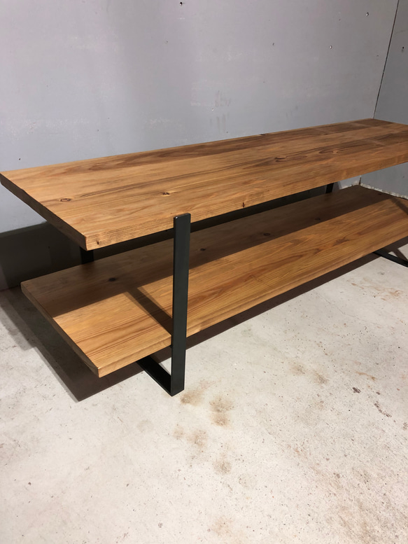 アイアン　テレビ台　テーブル　棚 2枚目の画像