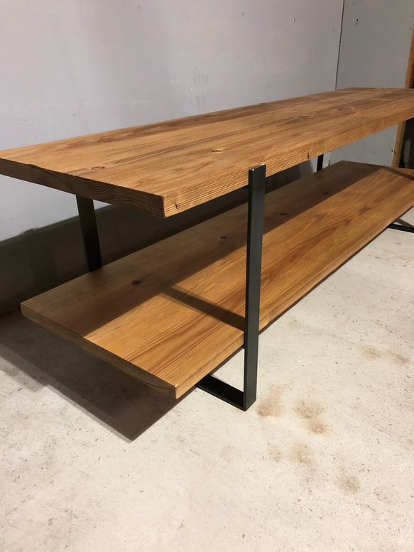 アイアン　テレビ台　テーブル　棚 4枚目の画像