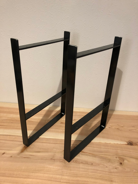 ⌘専用出品⌘鉄脚、アイアンレッグ、シェルフ アイアンシェルフ用アイアンレッグ2段セット（ハイタイプ） 棚