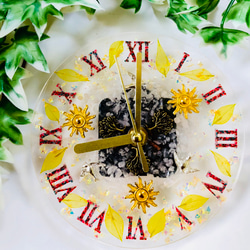 幸せの時を刻むオルゴナイト時計＊ 掛け時計・置き時計 aiki69 通販