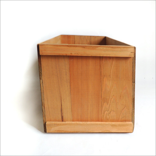 りんご箱*1個*カラー オーク 新品*オプション蓋 サイズ、個数オーダー