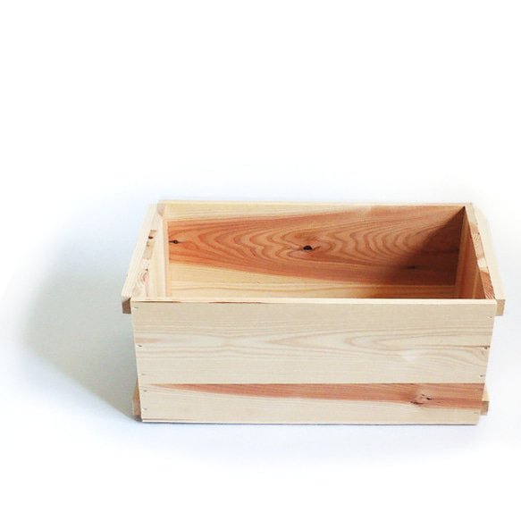 木箱*りんご箱*mini*新品*蓋なし　 2枚目の画像