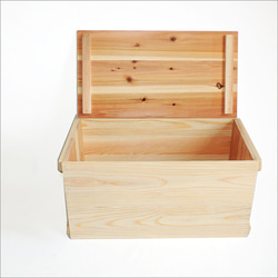 りんご箱*1個*新品*蓋あり　サイズ、個数オーダー可能　ナチュラル　北欧　アウトドア　おもちゃ 収納ボックス　備蓄収納 4枚目の画像