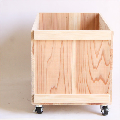 キャスターりんご箱*1個*新品*蓋なし サイズ、個数オーダー可能 備蓄