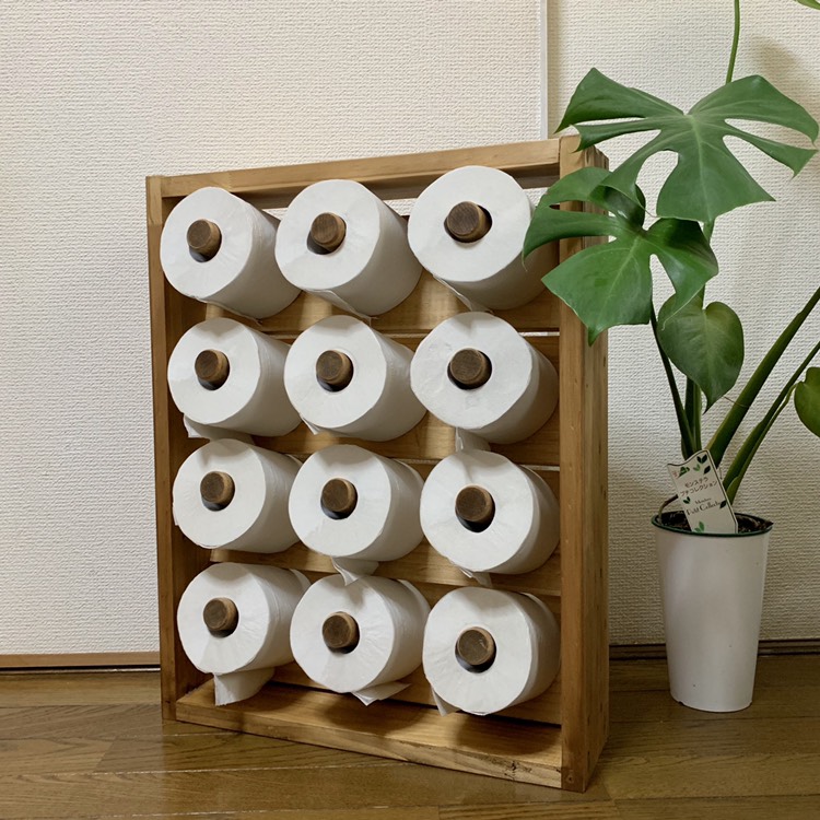 トイレットペーパー収納 トイレットペーパー