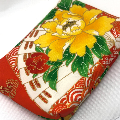 1点物 着物リメイク ポーチ NO.349 御朱印 化粧 ポーチ ちびたん 通販