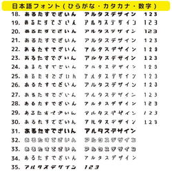 オリジナル　カッティングステッカー　文字　カッティングシート　187D 6枚目の画像