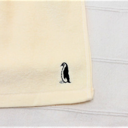 タオルエプロン（二つ折り)  ペンギン2枚組 4枚目の画像