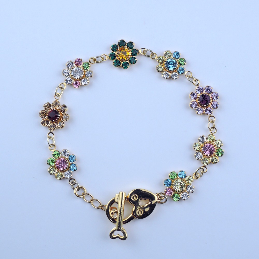 スワロフスキー ブレスレット グリーン ビンテージ SWAROVSKI Swarovski Millenia スワロフスキークリスタル ブレスレット