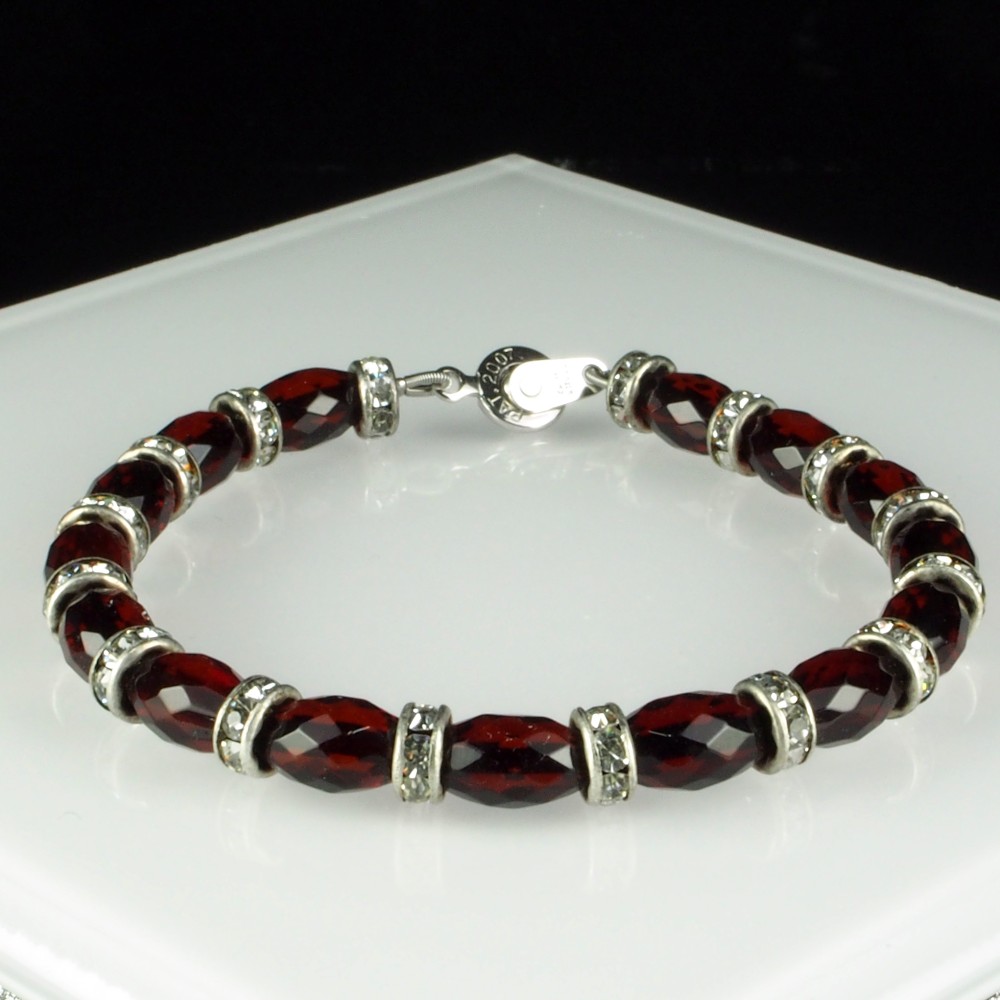 天然琥珀ブレスレット、チェリーアンバーの上品な優しさを手元に：BQGB027098