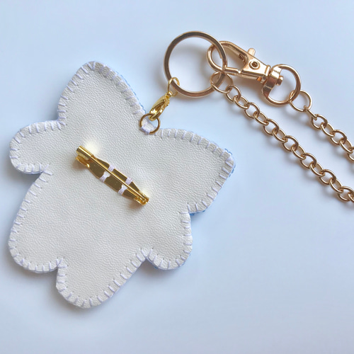 【リュウキュウアカショウビン】ビーズ刺繍ブローチバッグチャーム キラキラ ギター ビーズ刺繍ブローチバッグチャーム2way - メルカリ