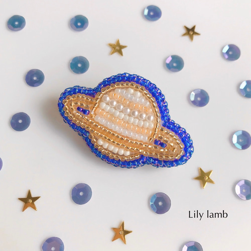ハンドメイド お星さまヘアゴム ヘアピン ブローチ ヘアアクセサリー