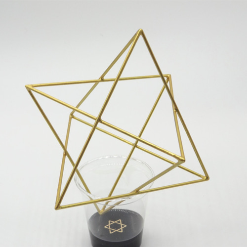 マカバ 120-12 ゴールド 波動調整装置 地場調整 瞑想 Merkaba