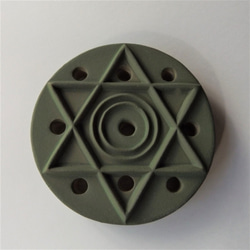 機能性セラミック奇瑞セット（大）地場調整・波動調整装置 六芒星 結界 機能性セラミック奇瑞（大）地場調整・波動調整装置 六芒星 結界