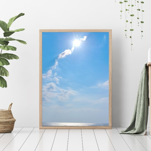 新生活 模様替え＊送料無料＊《Blue Sky / 天晴（てんせい