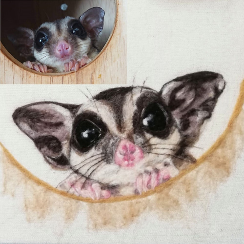オーダーメイド羊毛フェルト絵 猫・犬etc. 絵画 もふぬこ 通販