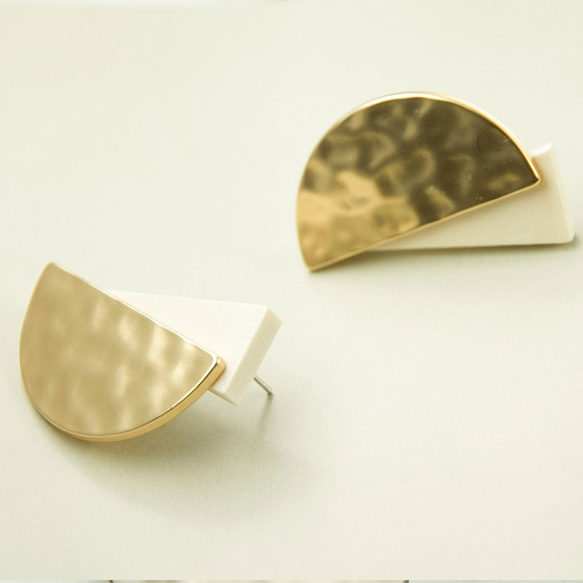 個性系列-不銹鋼金工 幾何金工與原木 925純銀針/不銹鋼原礦戒指 第4張的照片