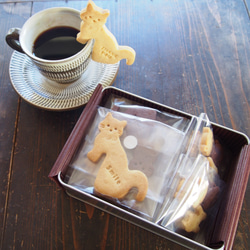 フチねこ♪クッキー缶」（個包装）【期間限定】 クッキー nekogocochi