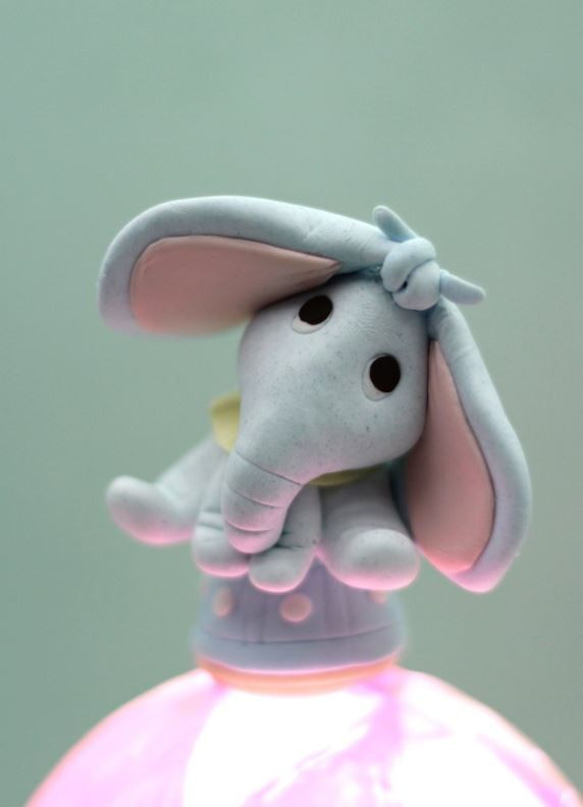 ユニークなカスタマイズ、Dumbo Planet Whisper Lightメッセージをカスタマイズ 4枚目の画像