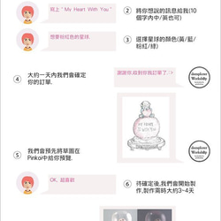 客製人像星球物語燈 , 一份永久的結婚禮物,Customize your message 第6張的照片