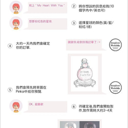 客製人像星球物語燈 , 一份永久的結婚禮物,Customize your message 第5張的照片