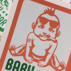BABY IN CAR  ベビーインカー　ステッカー　赤ちゃん　ベビー　マタニティー 6枚目の画像