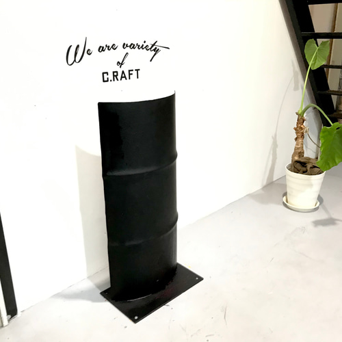 ドラム缶 リメイク スタンドサイン 看板 アメリカン雑貨