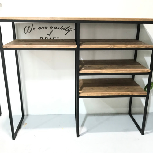 アイアンラック　シェルフ　アイアン家具　ハンドメイド　オーダーメイド アイアンラック シェルフ アイアン家具 ハンドメイド オーダーメイド