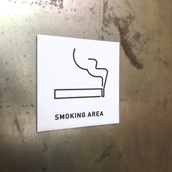 ピクトサイン　トイレ　禁煙　喫煙　マーク　室名札 5枚目の画像