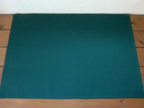 40×60 ランチョンマット 緑 3枚目の画像