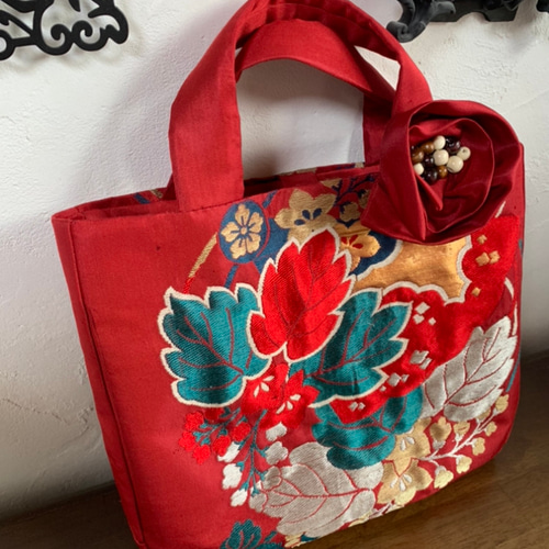 ○帯やお着物がバッグに変身!オーダーお受けします。 ショルダー