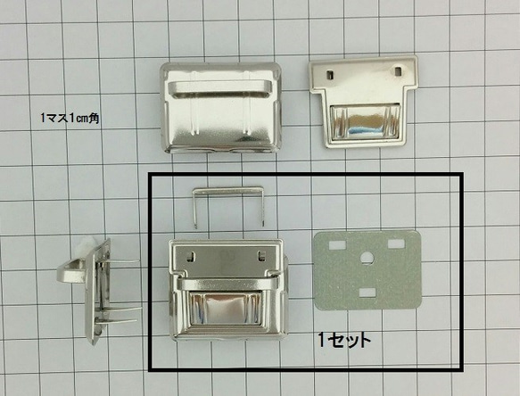 ちどり錠前　2個セット 1枚目の画像