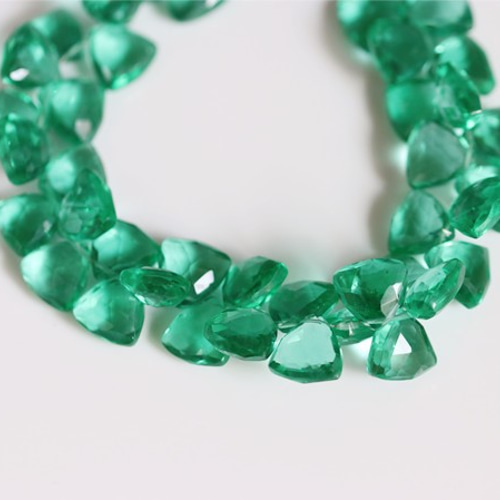 天然石☆極上大粒ミントエメラルド×極上Dクォーツの3点セット14kgf 天然石☆極上大粒ミントエメラルド×極上Dクォーツのブレスレット14kgf