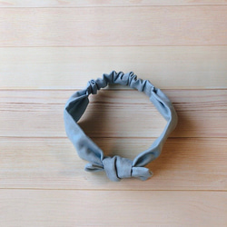 ribbon headband［smoky green］ 3枚目の画像
