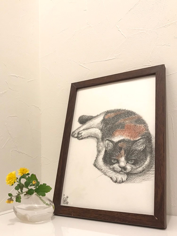 再販【オーダーイラスト】あなたのお家のネコさん 3枚目の画像