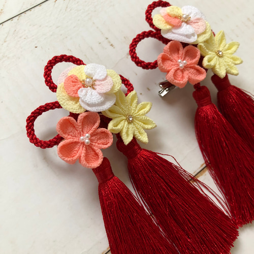七五三・つまみ細工の被布飾り その他アクセサリー Juneberry 通販