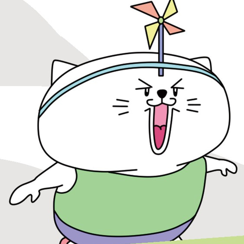 タコ上げをする猫達と猫夫婦（A4サイズ）額縁あり 絵画 ネコモトタロウ