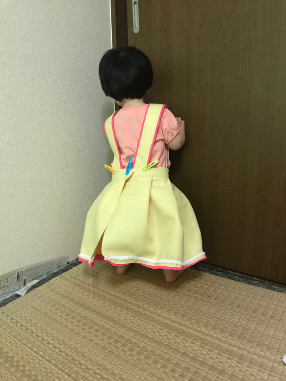 いないいないばぁ！ゆうなちゃん風エプロン衣装 2枚目の画像