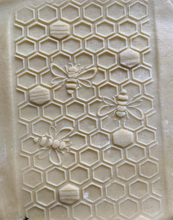 ミツバチ ハチミツ ミニ めん棒 ＊ SMALL HONEYCOMB 2枚目の画像