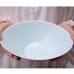 【藍白色】楕円中鉢 箸置きセット 3枚目の画像