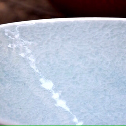【天藍色】橢圓形小碗 第2張的照片