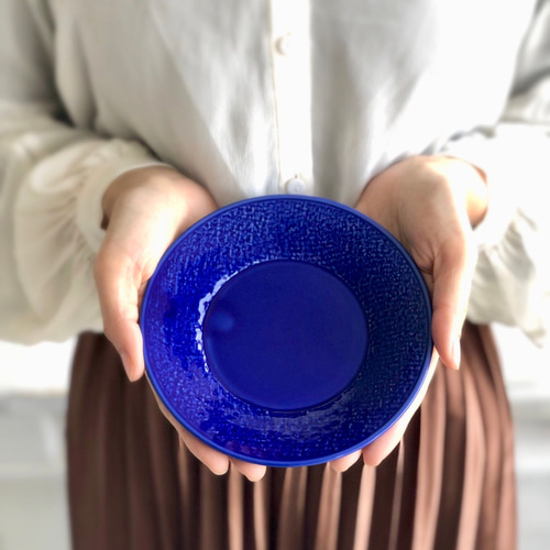 新色【瑠璃色】小皿 お椀・ボウル・鉢 SETOKARA 通販 7300448｜Creema
