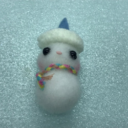 ビンに入った雪だるま 3枚目の画像