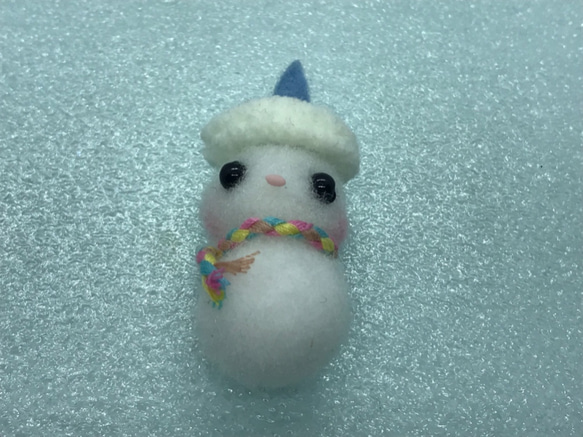 ビンに入った雪だるま 3枚目の画像