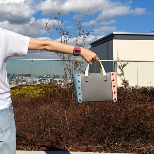 バラバラになる革バック‼︎リムーバルバック トートバッグ mmko