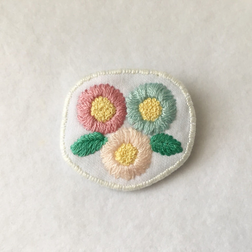 刺繍ブローチ　専用ページ 刺繍ブローチ ga.la (br-052）8色 | ga.la_accessory